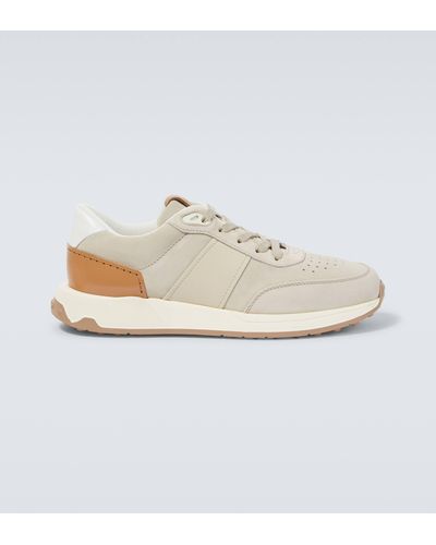 Tod's Suede Sneakers - White