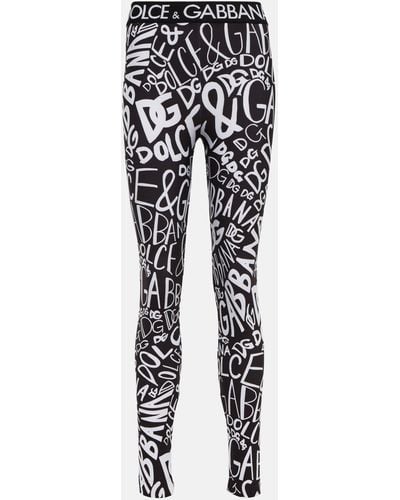 Dolce & Gabbana Leggings for Women, Online Sale up to 60% off