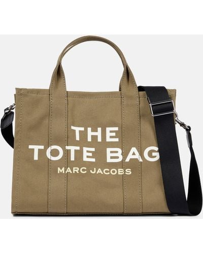 Marc Jacobs The Medium Canvas Tote Bag - Metallic