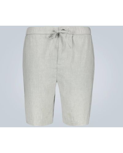 Frescobol Carioca Linen Sport-shorts - White