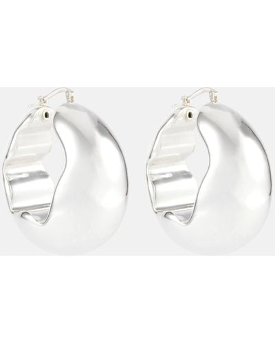 Jil Sander Silver Earrings - Metallic