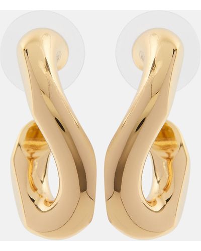 Isabel Marant Links Hoop Earrings - Metallic
