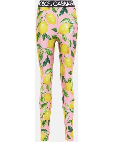 Dolce & Gabbana Printed leggings - Multicolour
