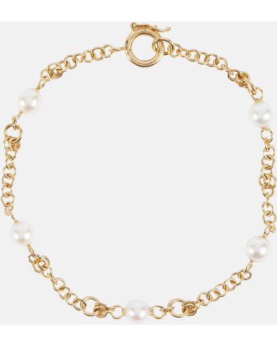 Spinelli Kilcollin Gravity 18kt Gold Bracelet With Akoya Pearls - Metallic