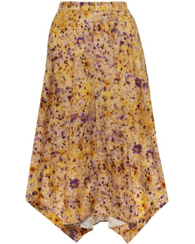 Altuzarra Sousanna Asymmetric Midi Skirt - Multicolour