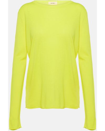 Lisa Yang Alba Cashmere Sweater - Yellow