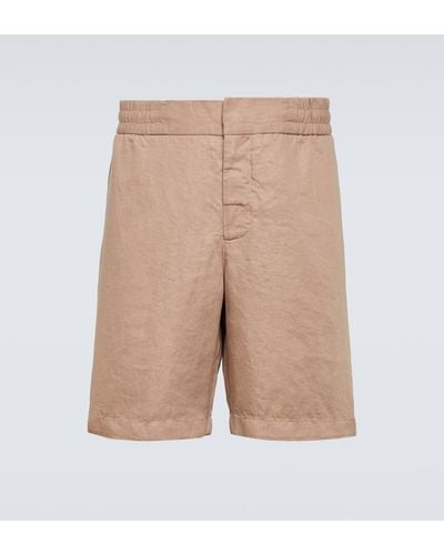 Orlebar Brown Cornell Linen Shorts - Natural
