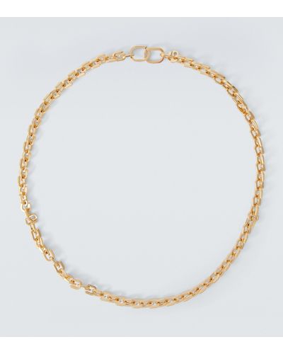Givenchy G-link Gold-tone Necklace - Metallic
