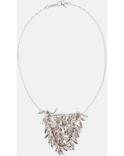 Isabel Marant Embellished Necklace - White