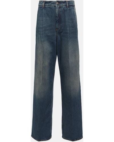 Sportmax Rampur Low-rise Wide-leg Jeans - Blue