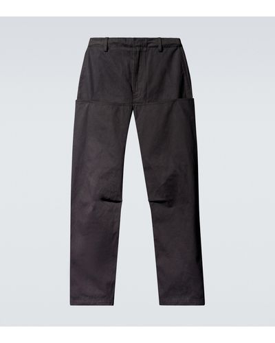 Yeezy Gap Cotton Canvas Cargo Pants - Black