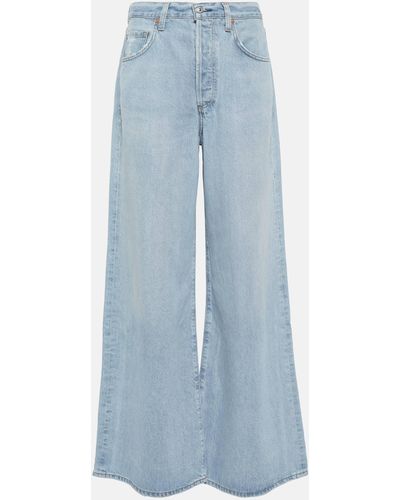 Citizens of Humanity Beverly High-rise Bootcut Jeans - Blue
