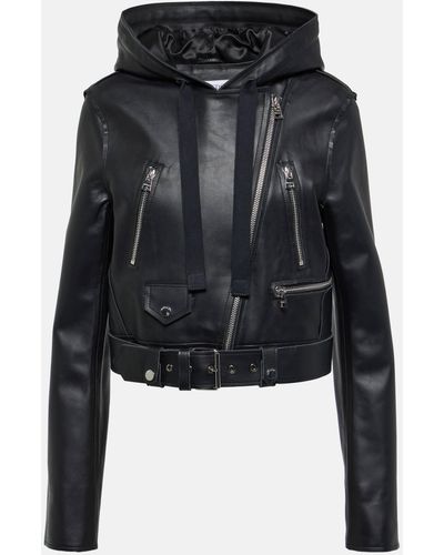 JW Anderson Leather Jacket - Black