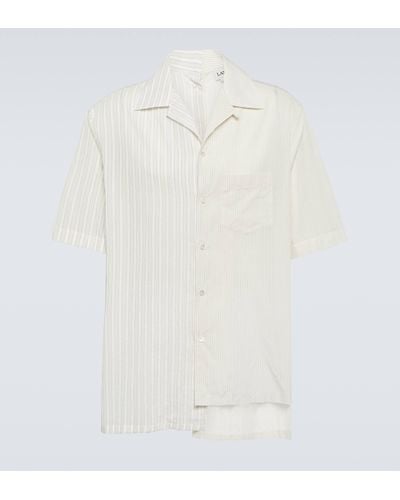 Lanvin Cotton Poplin Shirt - White