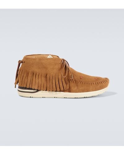 Visvim Leather Sneakers - Brown