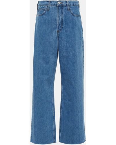 FRAME Le High 'n' Tight Wide-leg Jeans - Blue