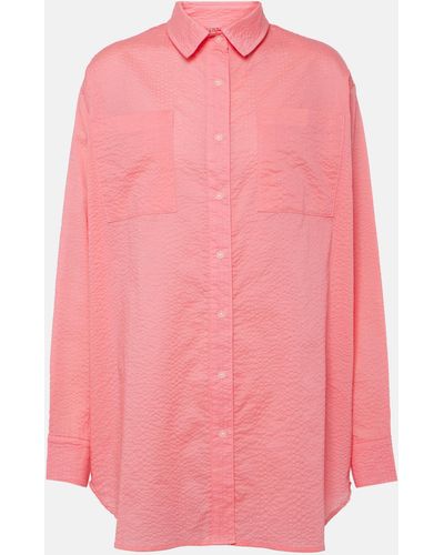 JADE Swim Mika Cotton Shirt - Pink