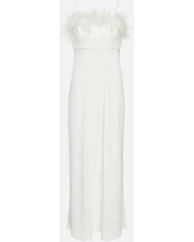 RIXO London Selene Maxi Dress - White