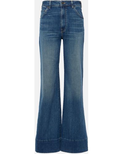 Nili Lotan Nadege Flared Jeans - Blue