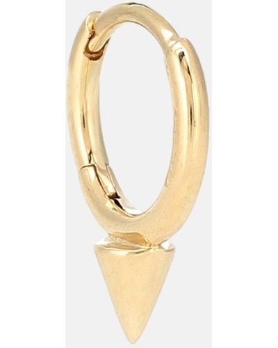 Maria Tash Spike Clicker 14kt Gold Single Earring - Metallic