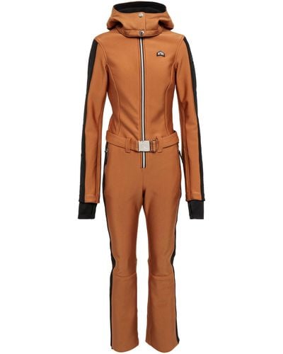Jet Set Magic Ghoster Glam Ski Suit - Brown