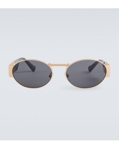 Versace Oval Sunglasses - Grey