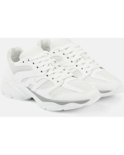 Hogan H665 Leather Sneakers - White