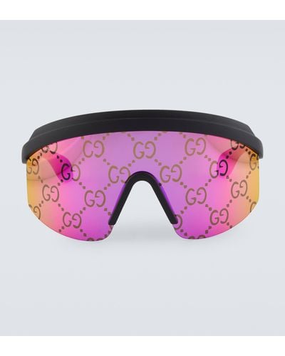 Gucci GG Mask Sunglasses - Pink