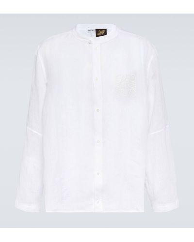 Loewe Paula's Ibiza Linen Shirt - White