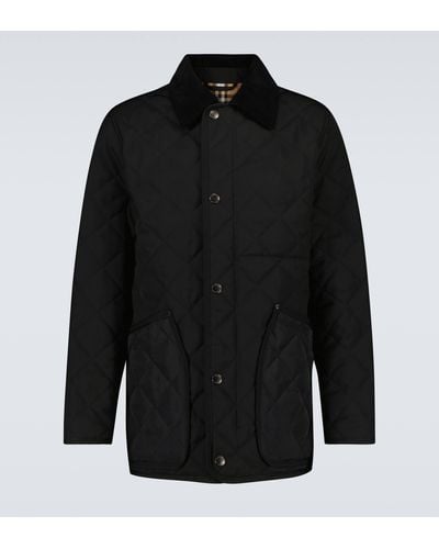 Burberry Quilted Jacket - Black