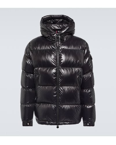 Moncler Ecrins Quilted Hooded Jacket - Black