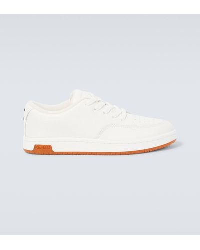 KENZO Dome Leather Sneakers - White