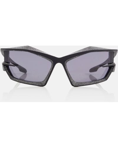 Givenchy Giv Cut Embellished Cat-eye Sunglasses - Black