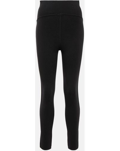 Alaïa High-rise Wool-blend leggings - Black