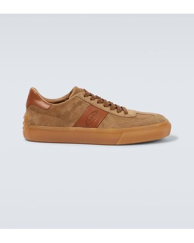 Tod's Suede Sneakers - Brown