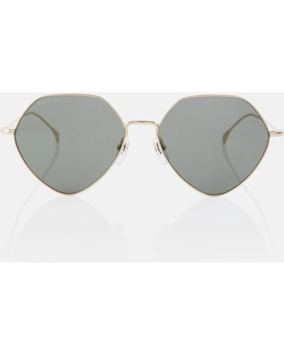 Gucci Geometric Sunglasses - Grey