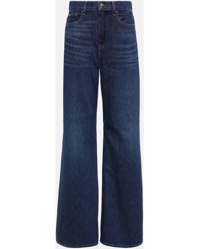 Polo Ralph Lauren High-rise Wide-leg Jeans - Blue