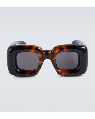 Loewe Inflated Square Sunglasses - Brown