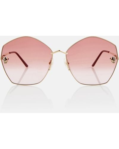 Cartier Panthère De Cartier Sunglasses - Pink