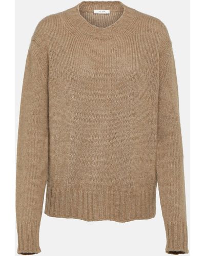 The Row Cashmere Sweater - Brown