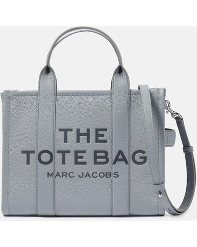 Marc Jacobs The Leather Medium Tote Bag - Grey
