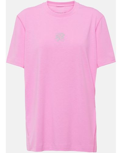 Loewe X On Logo Jersey T-shirt - Pink