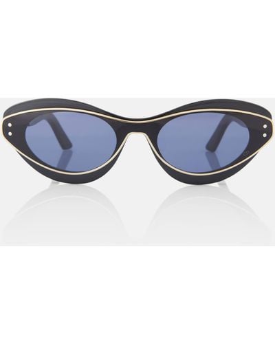 Dior Diormeteor B1i Cat-eye Sunglasses - Blue