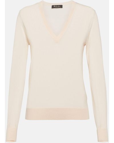 Loro Piana Cashmere Sweater - Natural