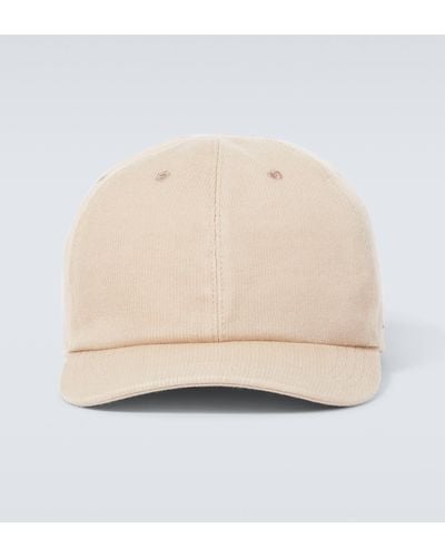 Kiton Cotton Baseball Cap - Natural