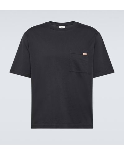 Acne Studios Cotton Jersey T-shirt - Black