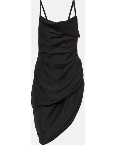 Jacquemus 'la Robe Saudade' Mini Dress - Black