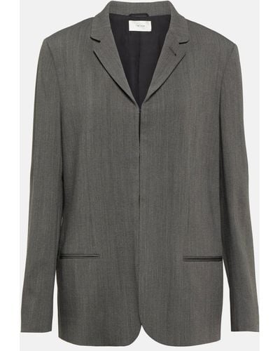 The Row Wool-blend Blazer - Grey