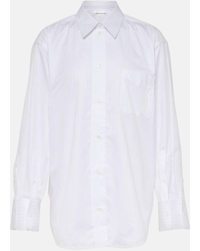 Victoria Beckham Cotton Poplin Shirt - White