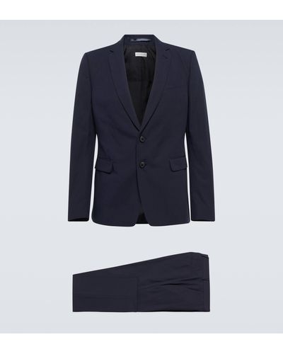 Dries Van Noten Kayne Cotton Suit - Blue
